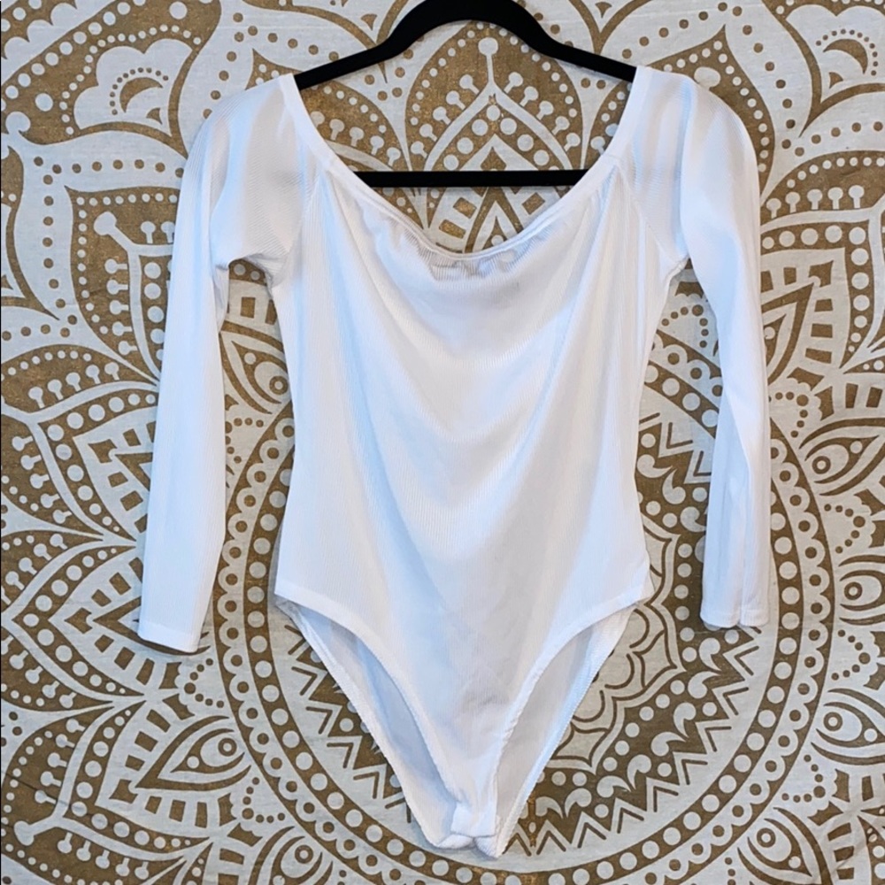 Off the shoulder bodysuit